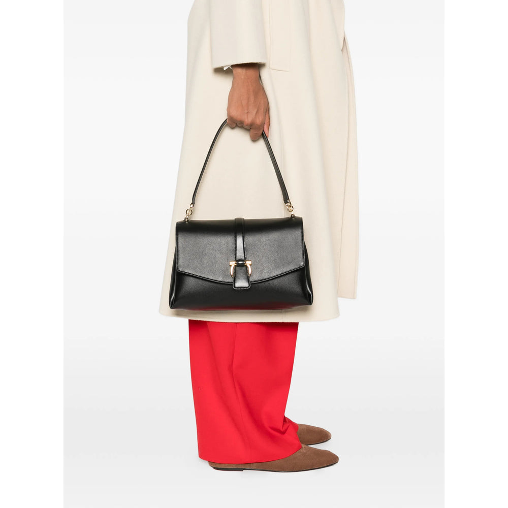 Ferragamo Black Tote Bags Women