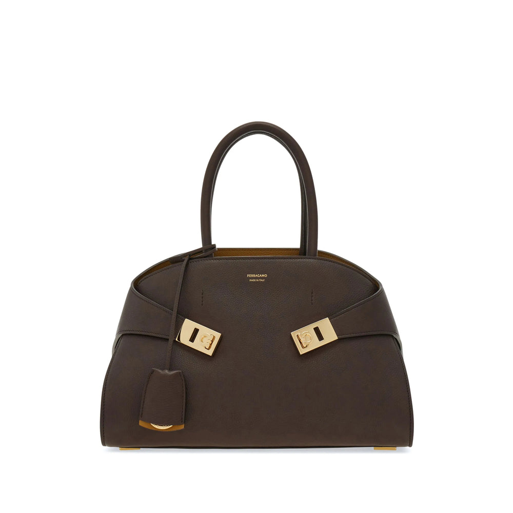 Ferragamo Brown Tote Bags Women FERRAGAMO