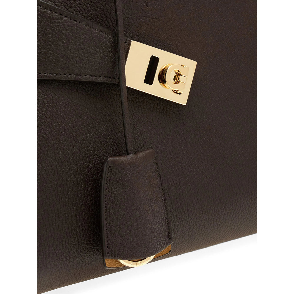 Ferragamo Brown Tote Bags Women FERRAGAMO