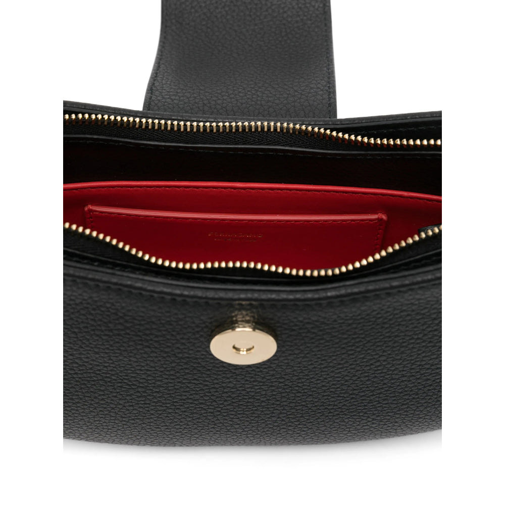 Ferragamo Black Shoulder Bags Women FERRAGAMO