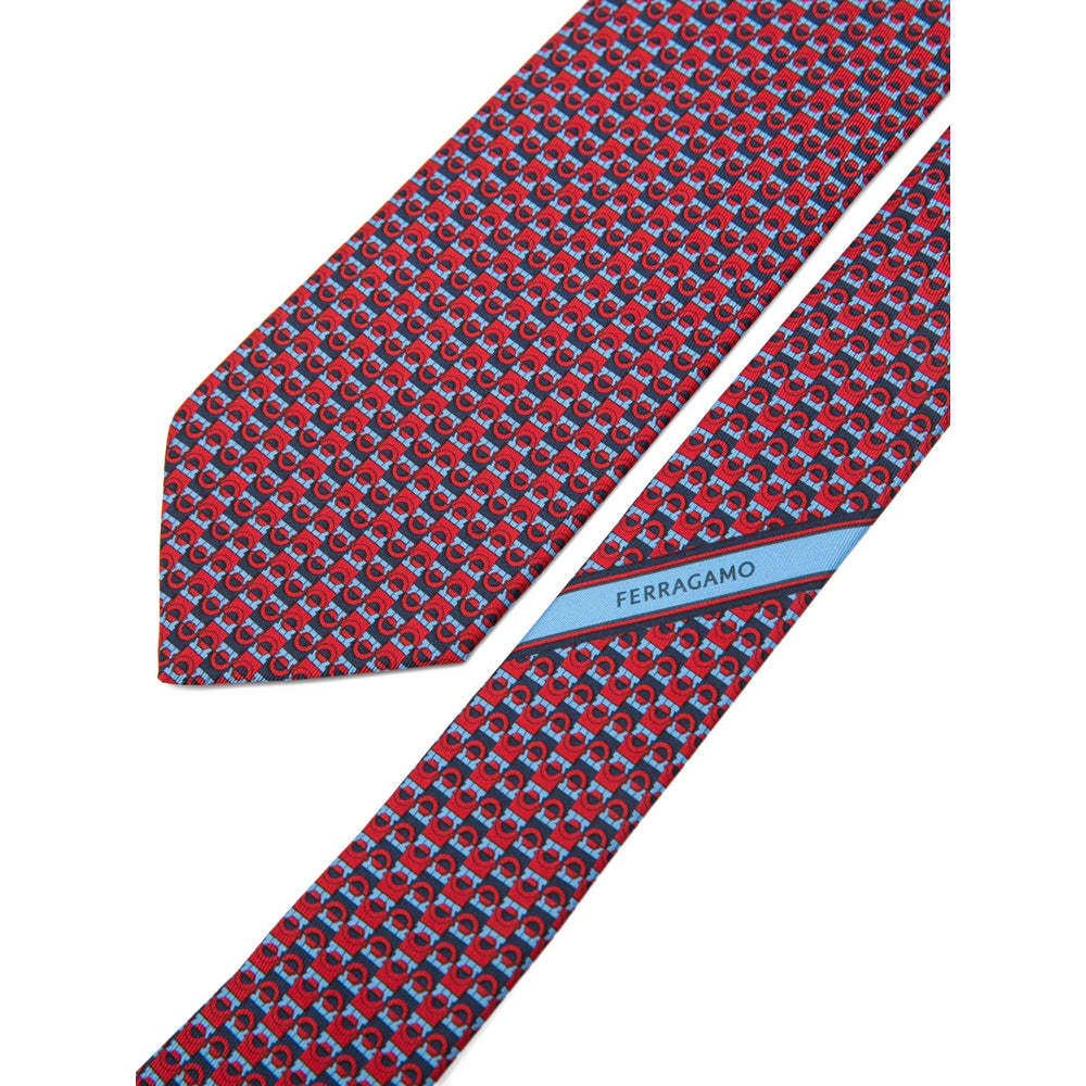Ferragamo Red Ties & Bow Ties Men FERRAGAMO