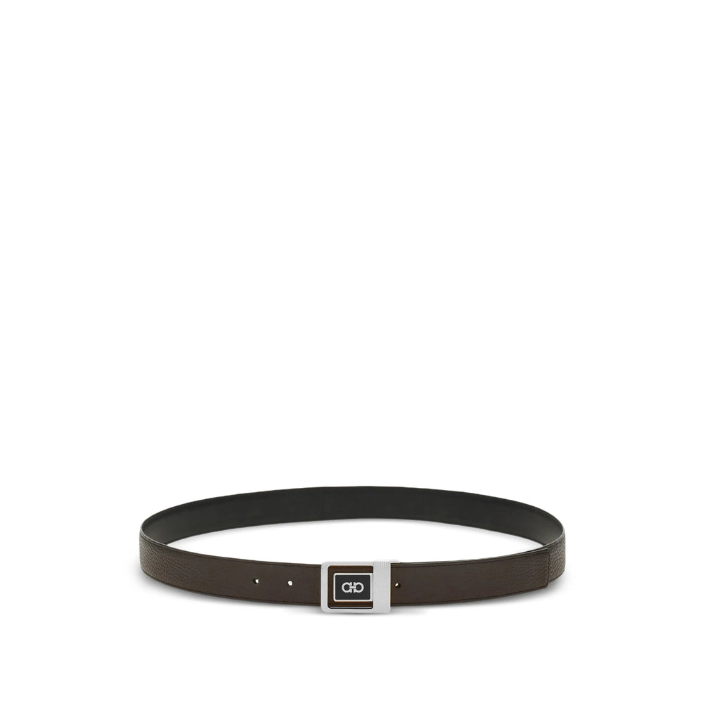 Ferragamo Brown Belts Men FERRAGAMO