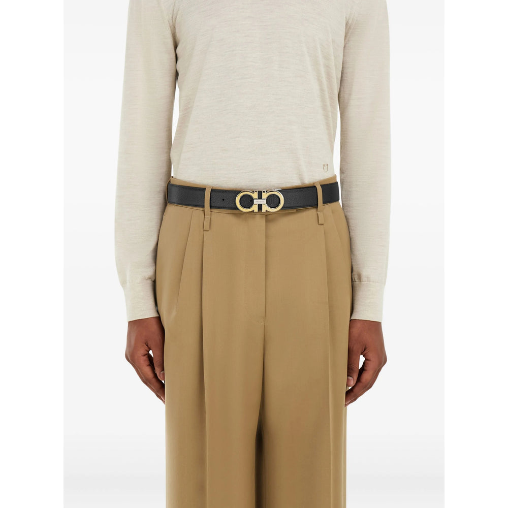 Ferragamo Black Belts Men FERRAGAMO