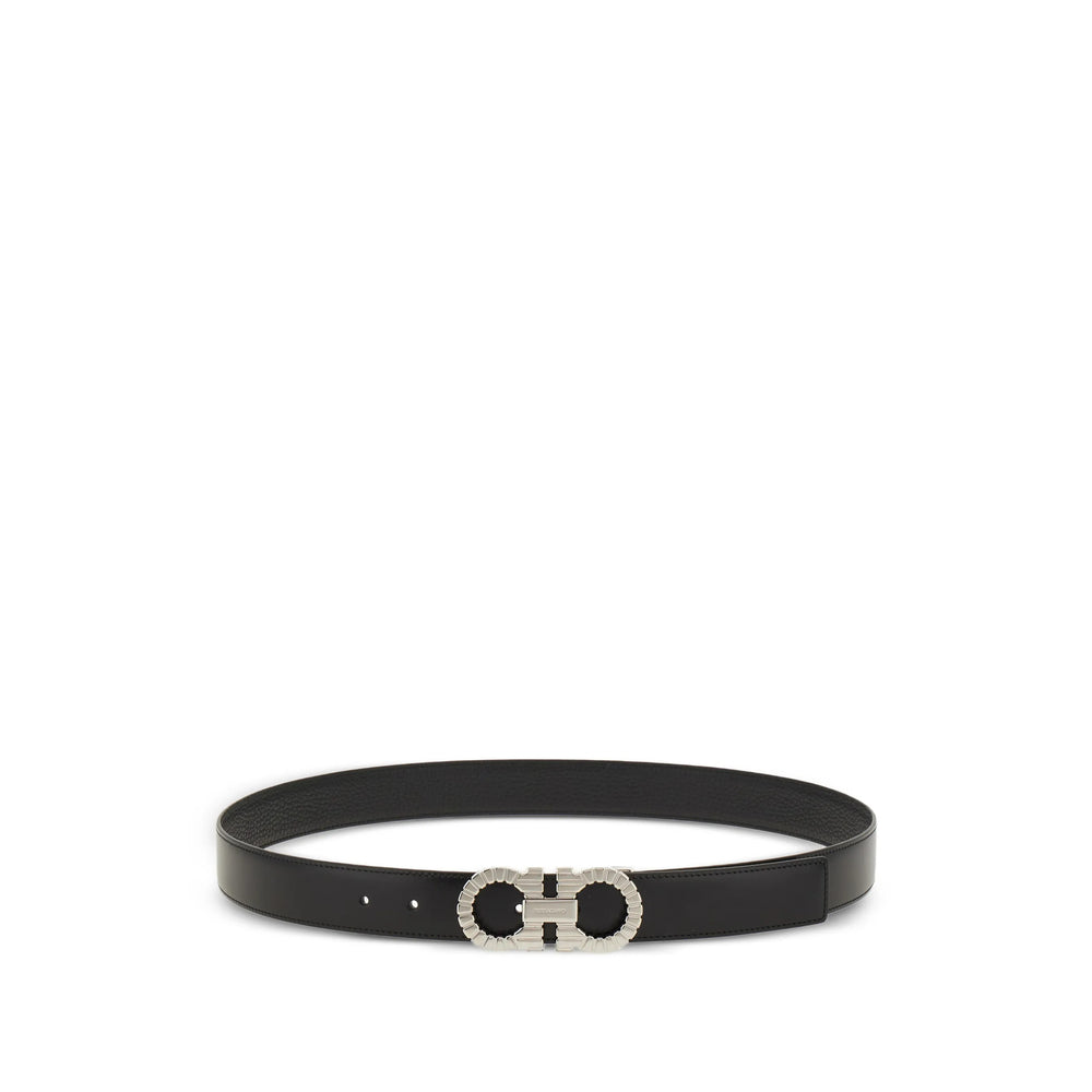 Ferragamo Black Belts Men FERRAGAMO