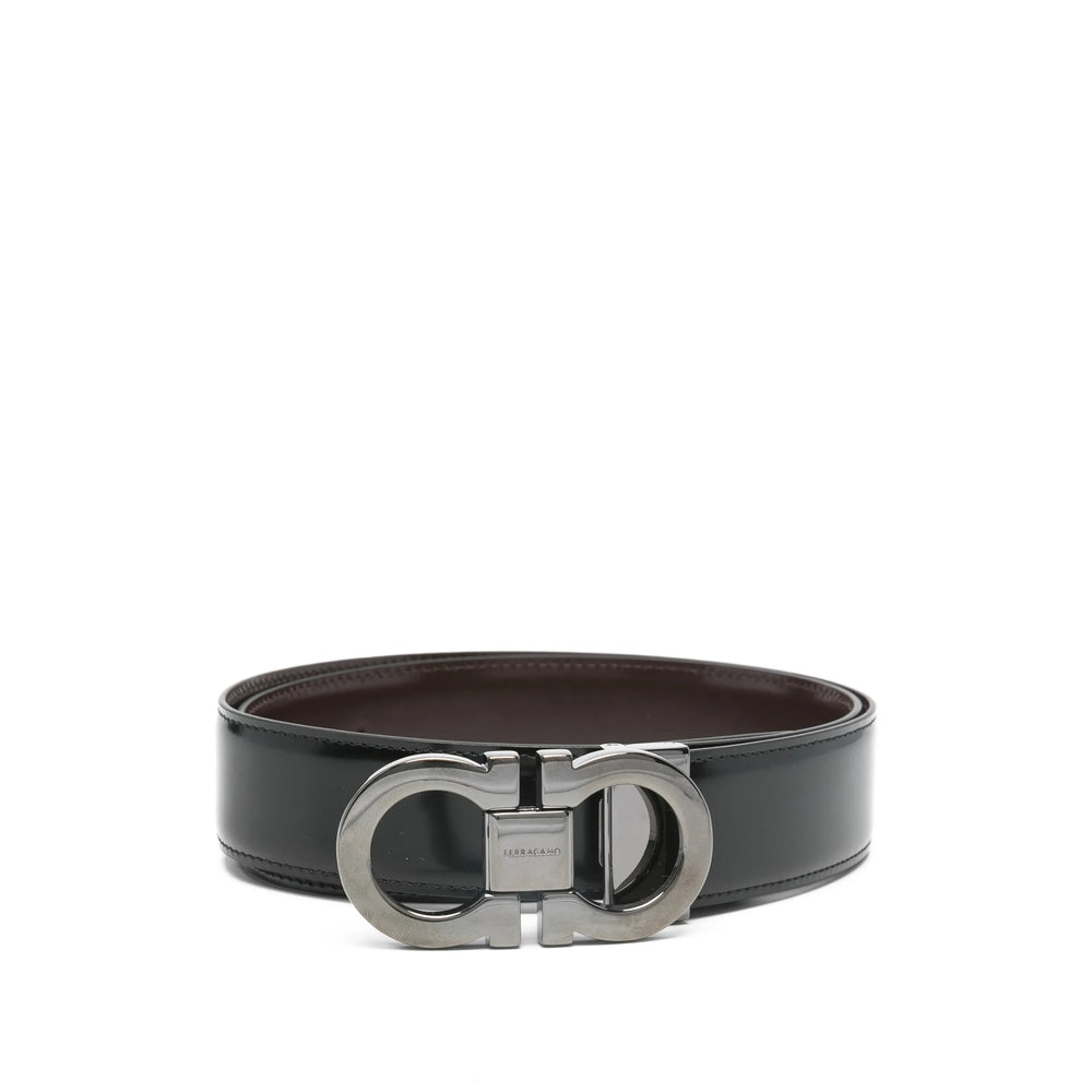 Ferragamo Black Belts Men FERRAGAMO