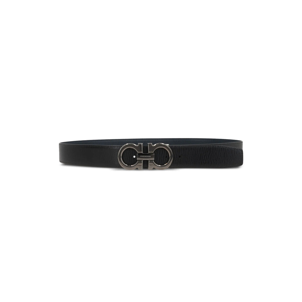 Ferragamo Black Belts Men FERRAGAMO