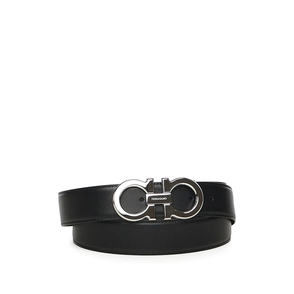 Ferragamo Black Belts Men FERRAGAMO