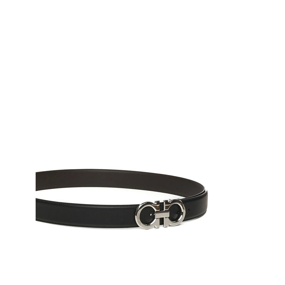 Ferragamo Black Belts Men FERRAGAMO