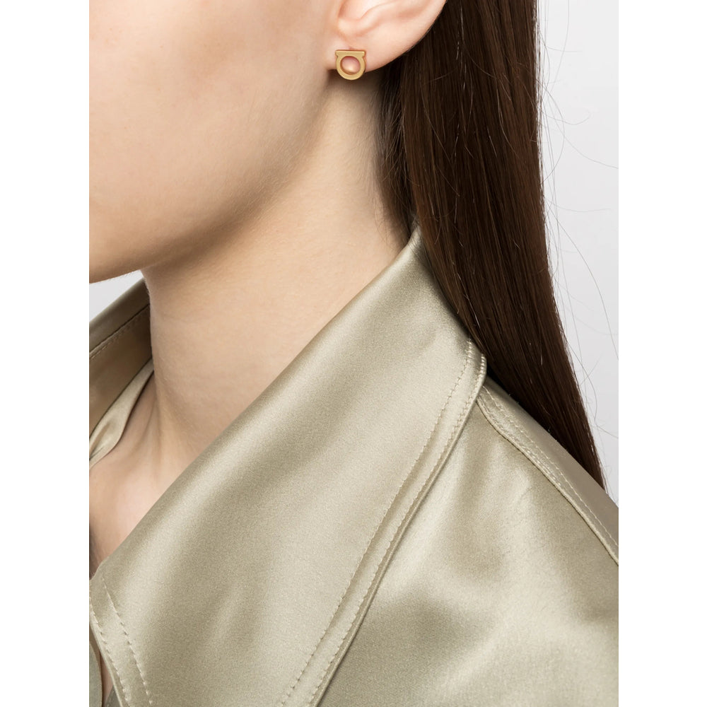 Ferragamo Gold Earrings Women FERRAGAMO