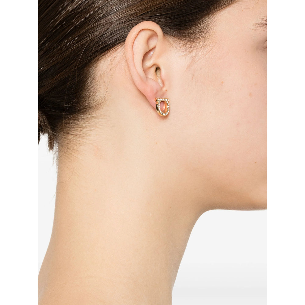 Ferragamo Gold Earrings Women FERRAGAMO