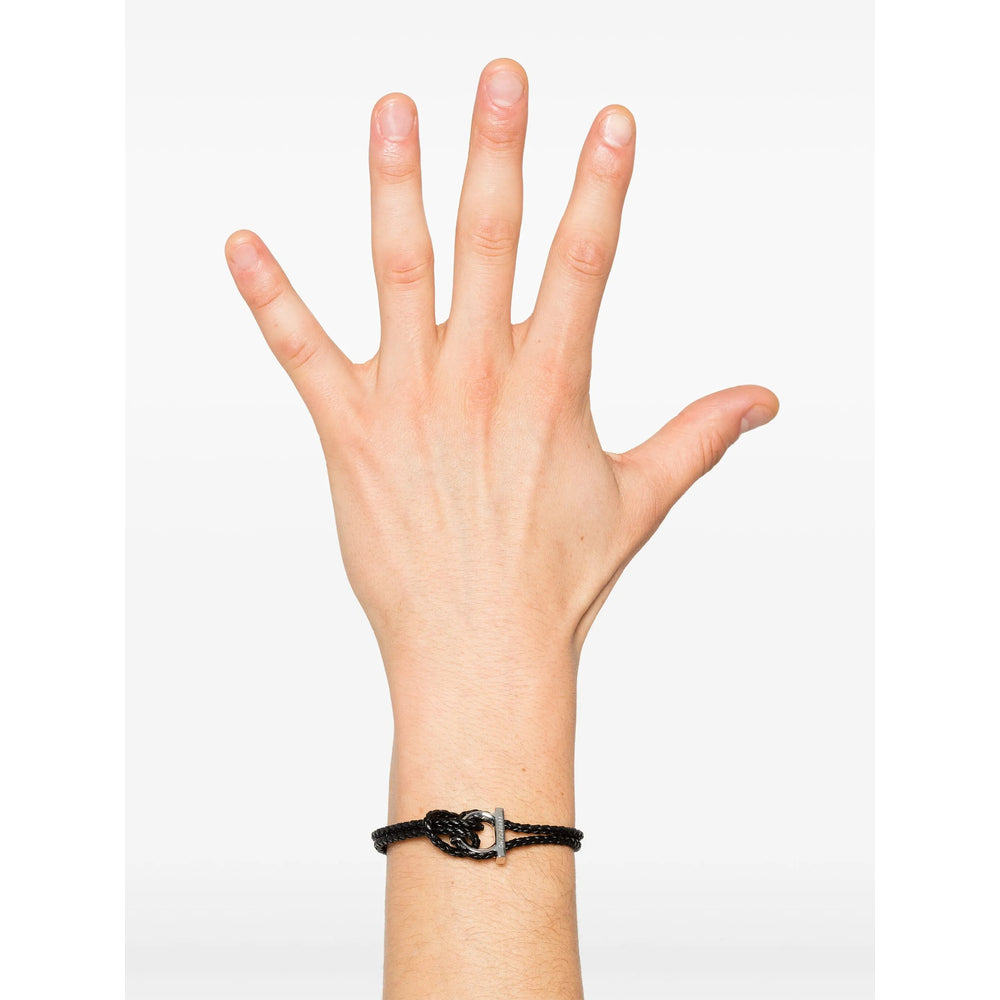 Ferragamo Black Bracelets Men FERRAGAMO