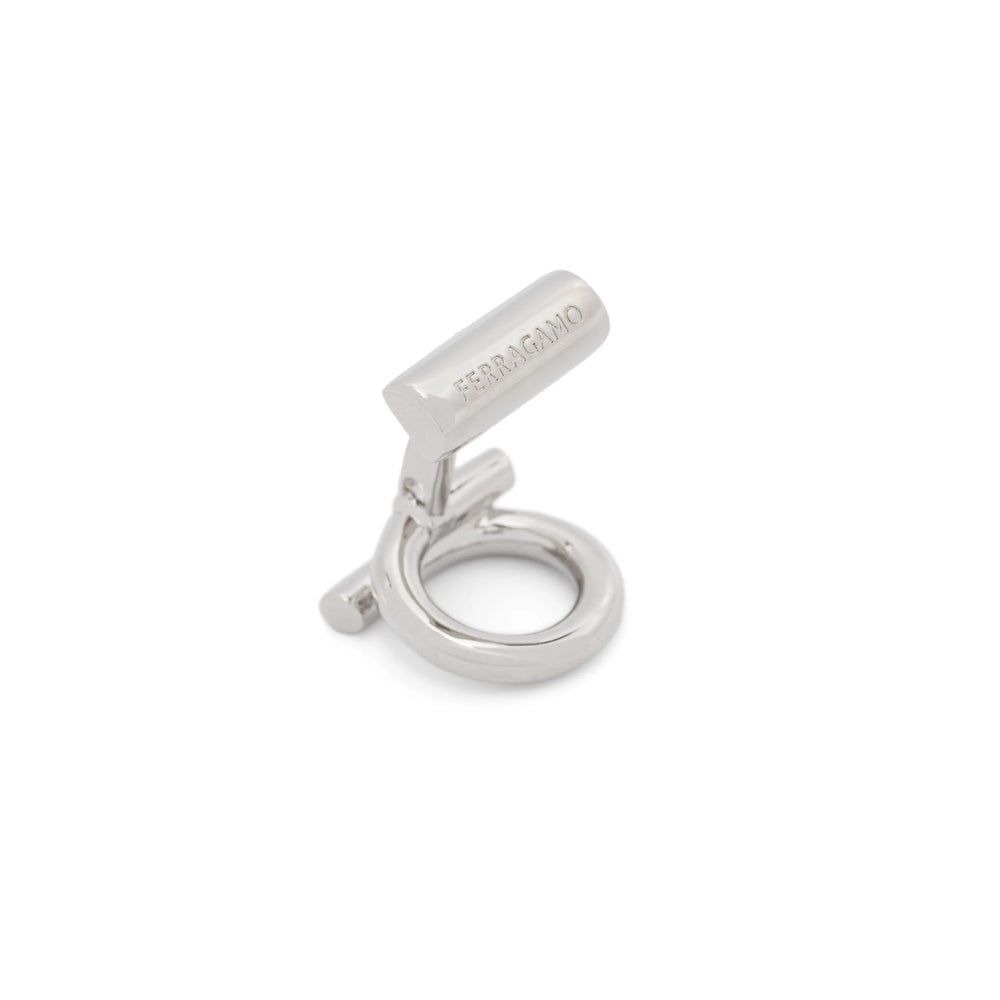 Ferragamo Silver Cufflinks Men FERRAGAMO
