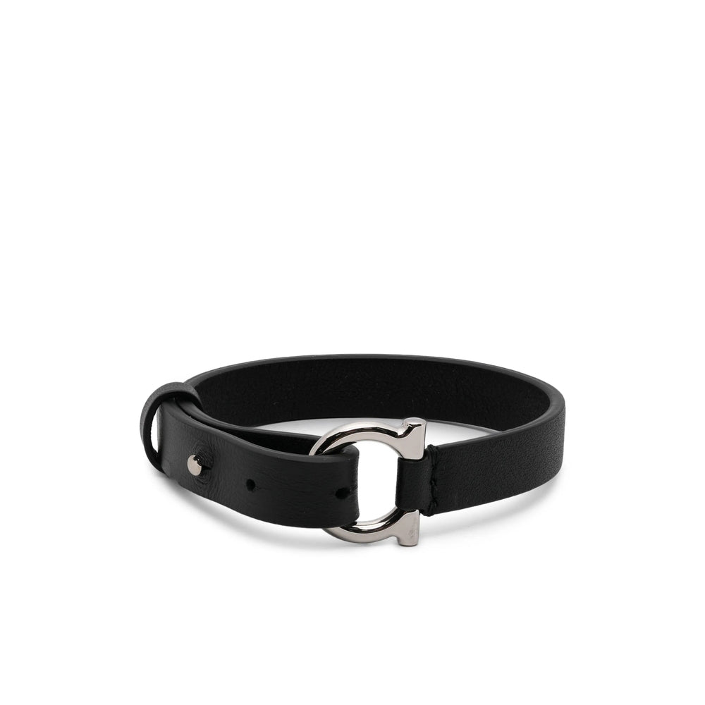 Ferragamo Black Bracelets Men FERRAGAMO