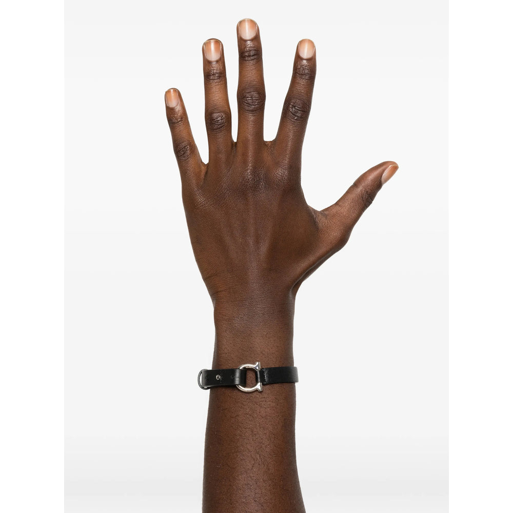 Ferragamo Black Bracelets Men FERRAGAMO