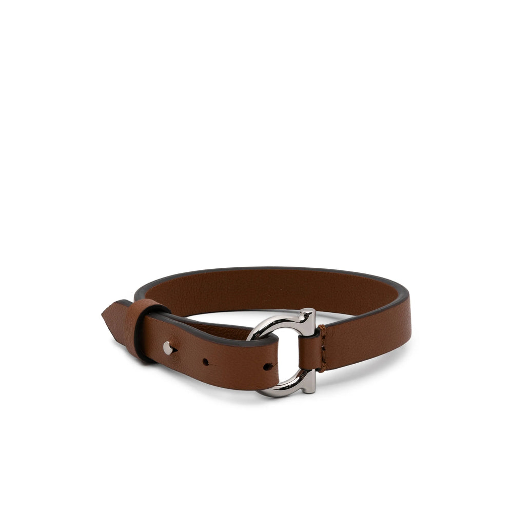 Ferragamo Brown Bracelets Men FERRAGAMO
