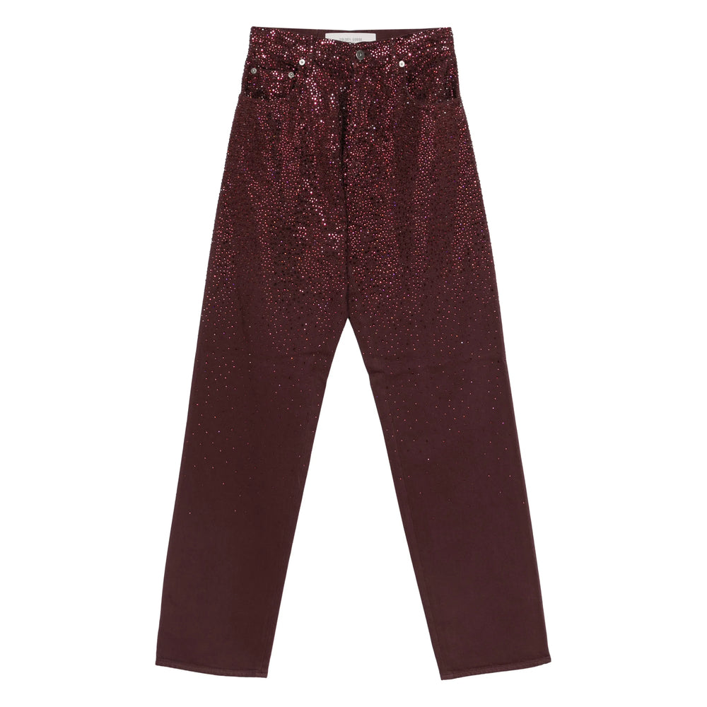 Golden Goose Red Denim - Straight-Leg Jeans Women