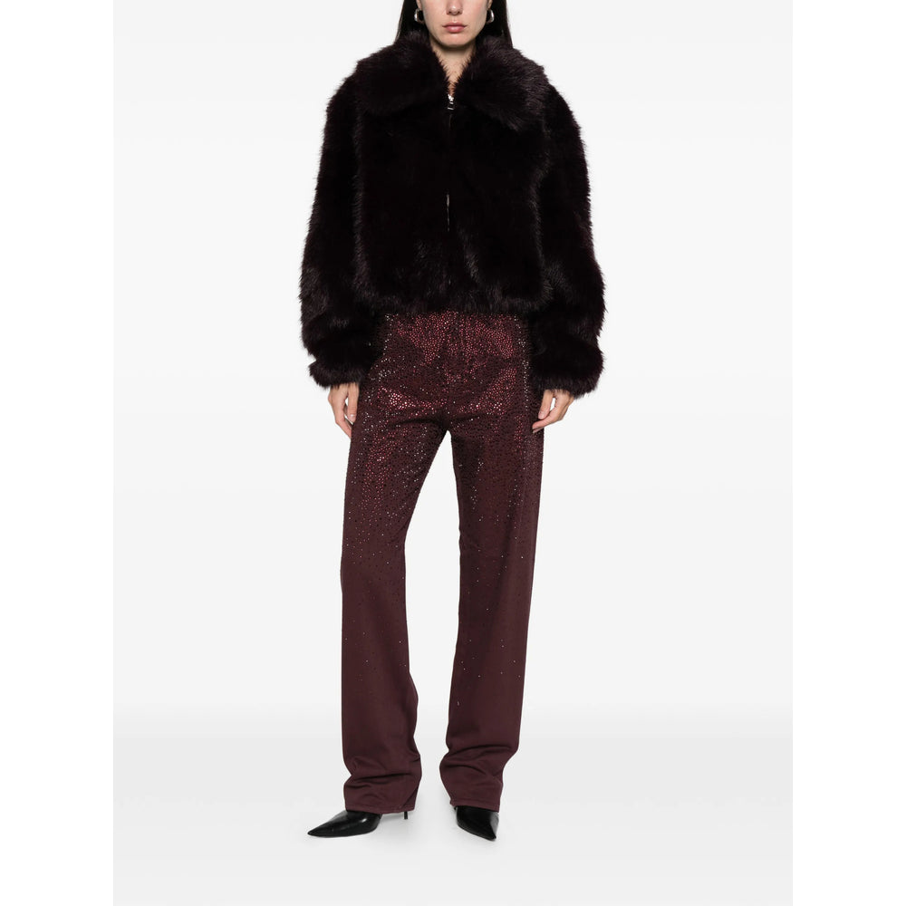 Golden Goose Red Denim - Straight-Leg Jeans Women