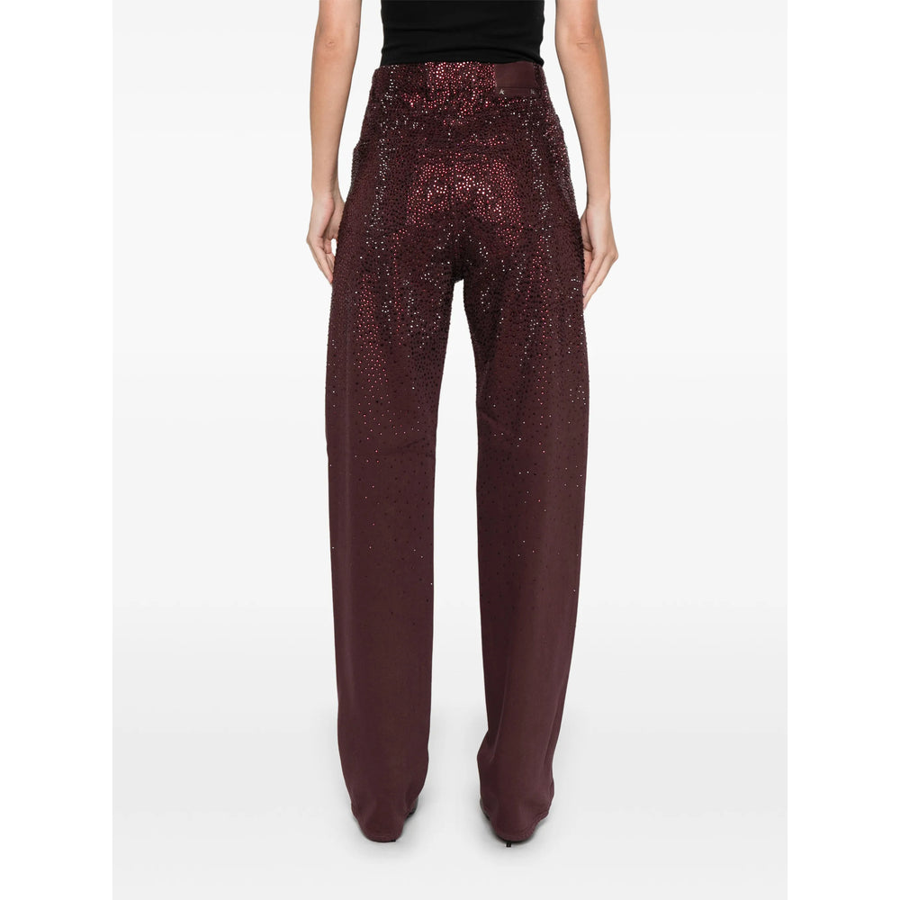 Golden Goose Red Denim - Straight-Leg Jeans Women