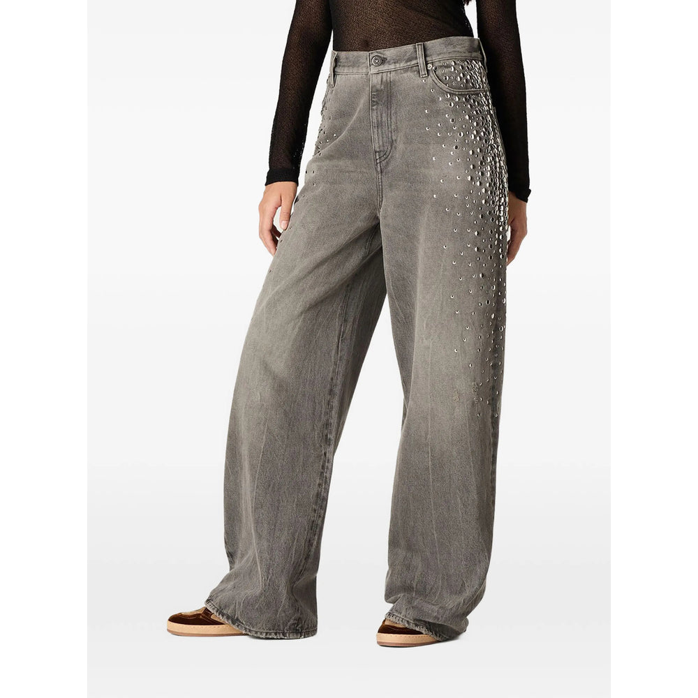 Golden Goose Grey Denim - Boyfriend Jeans Women GOLDEN GOOSE