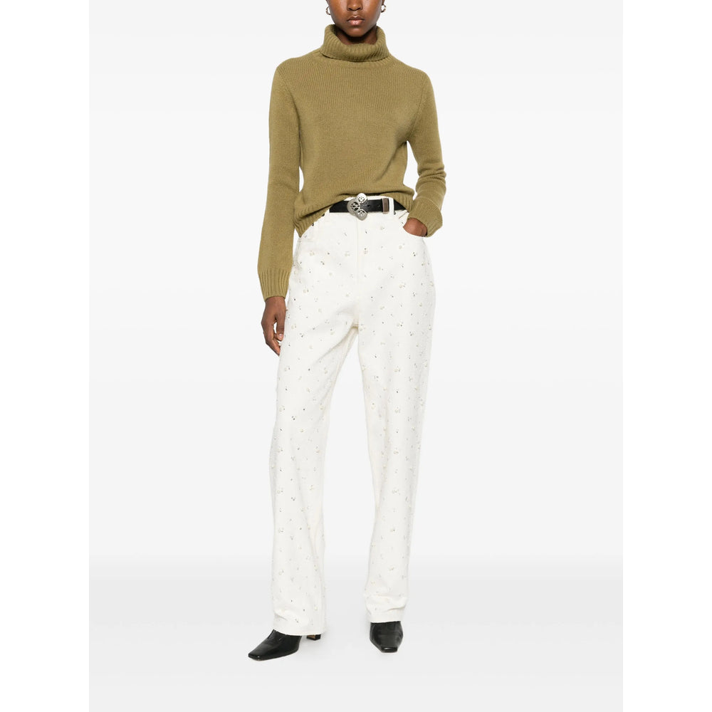 Golden Goose White Trousers Women GOLDEN GOOSE
