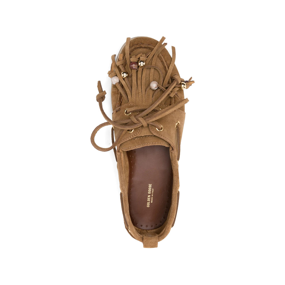 Golden Goose Brown Loafers Women GOLDEN GOOSE