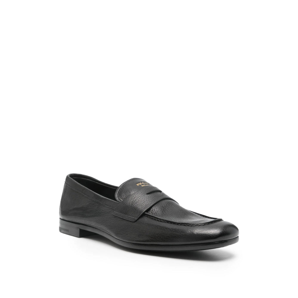 Prada Black Loafers Men PRADA