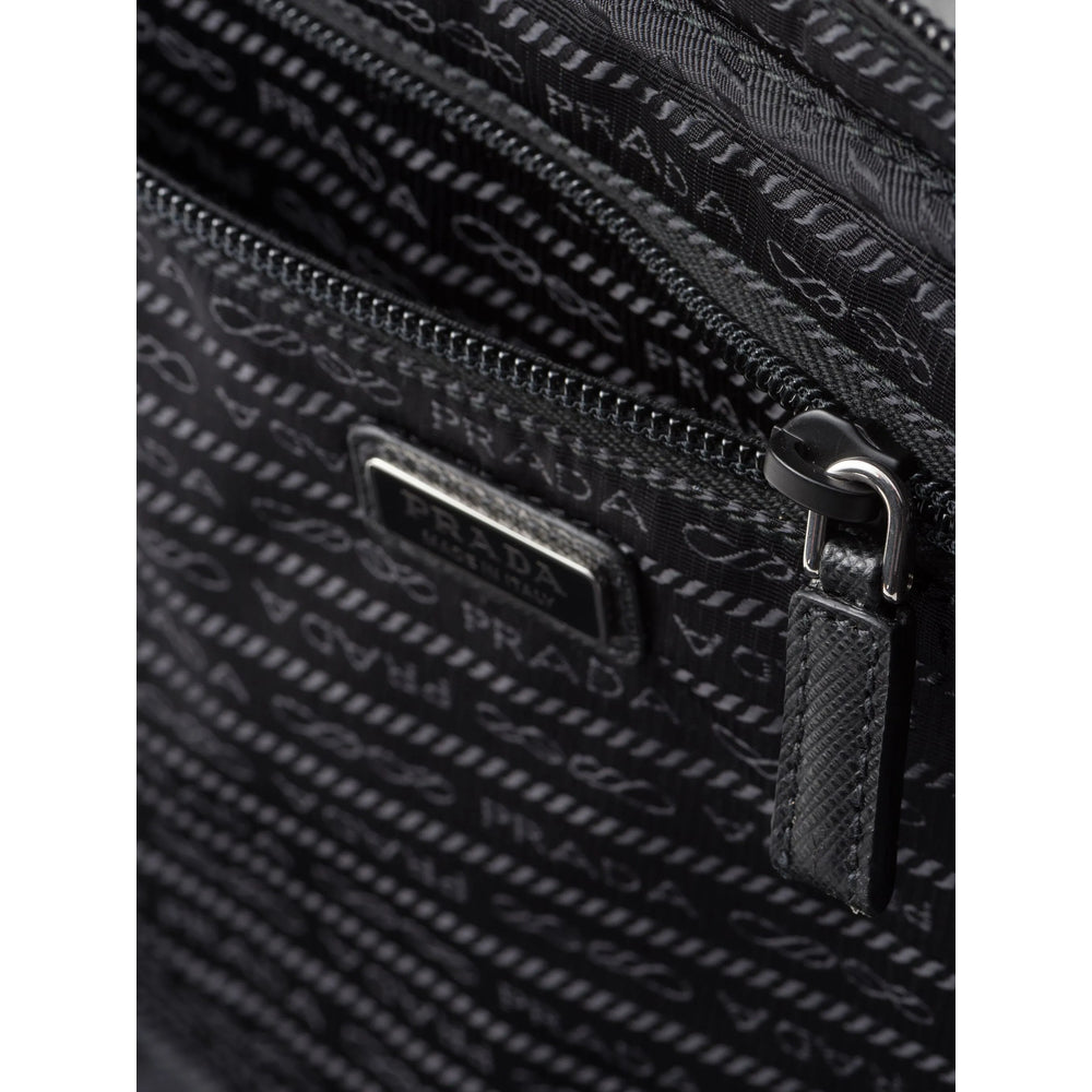 Prada Black Wash Bags Men PRADA