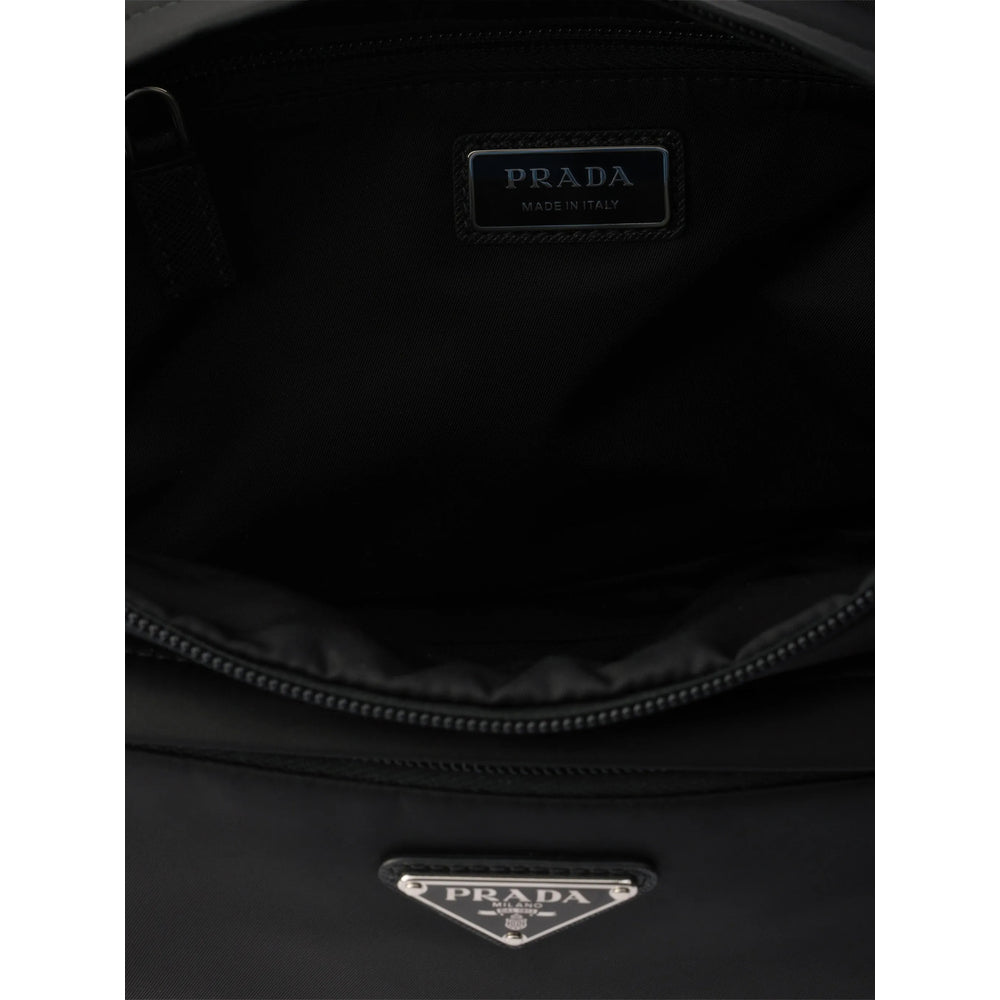 Prada Black Shoulder Bags Men PRADA