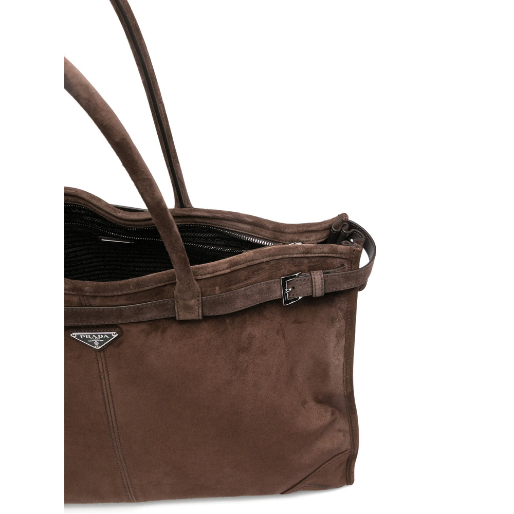 Prada Brown Luggage & Holdalls Men PRADA