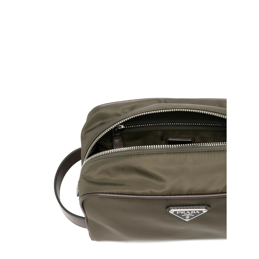 Prada Green Wash Bags Men PRADA
