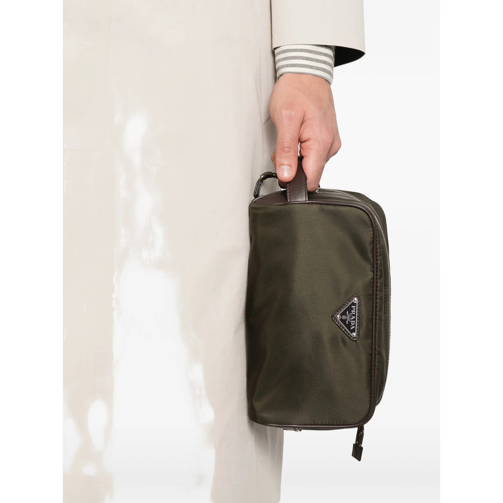 Prada Green Wash Bags Men PRADA