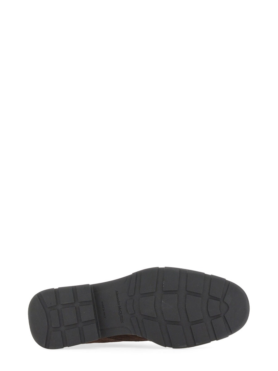 Alexander Mcqueen Men Suede Boot ALEXANDER MCQUEEN
