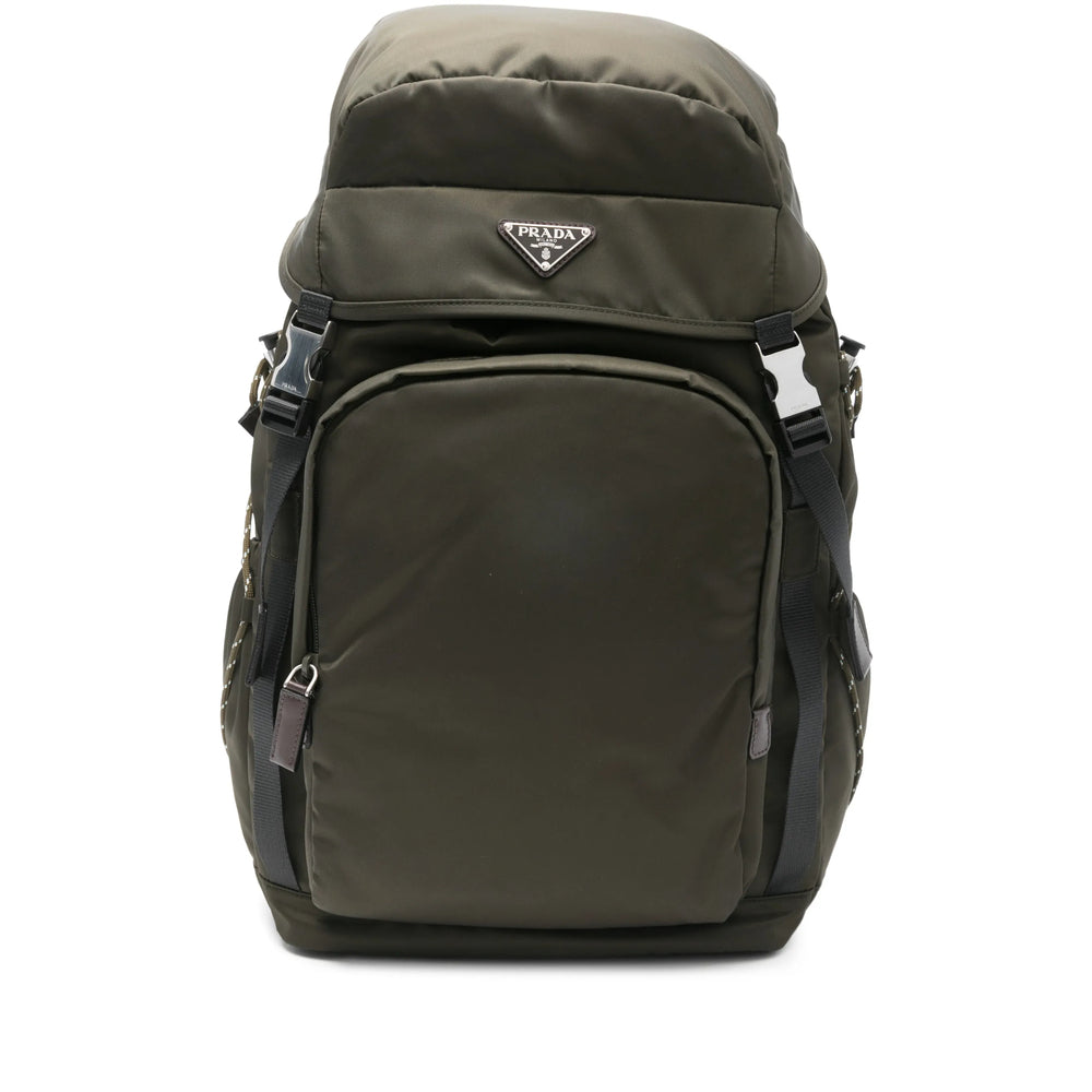 Prada Green Backpacks Men PRADA
