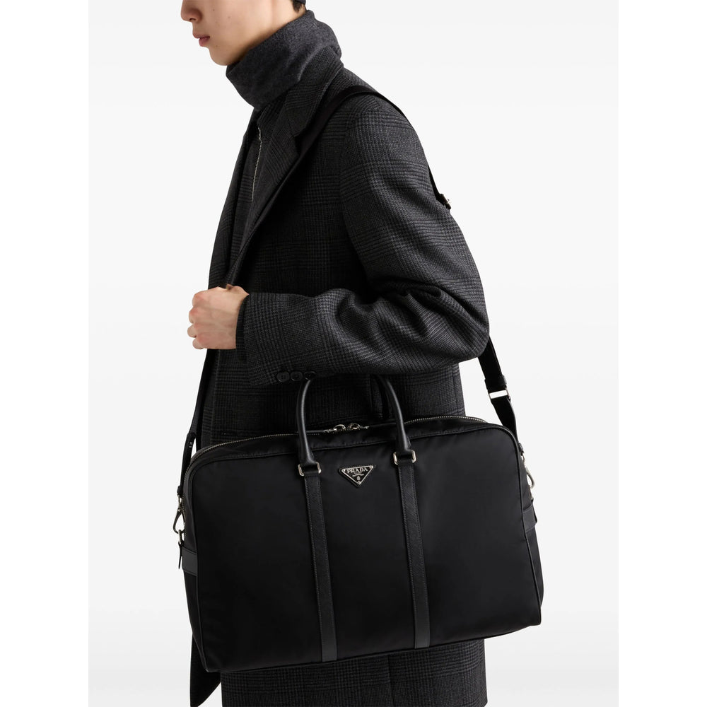 Prada Black Luggage & Holdalls Men PRADA