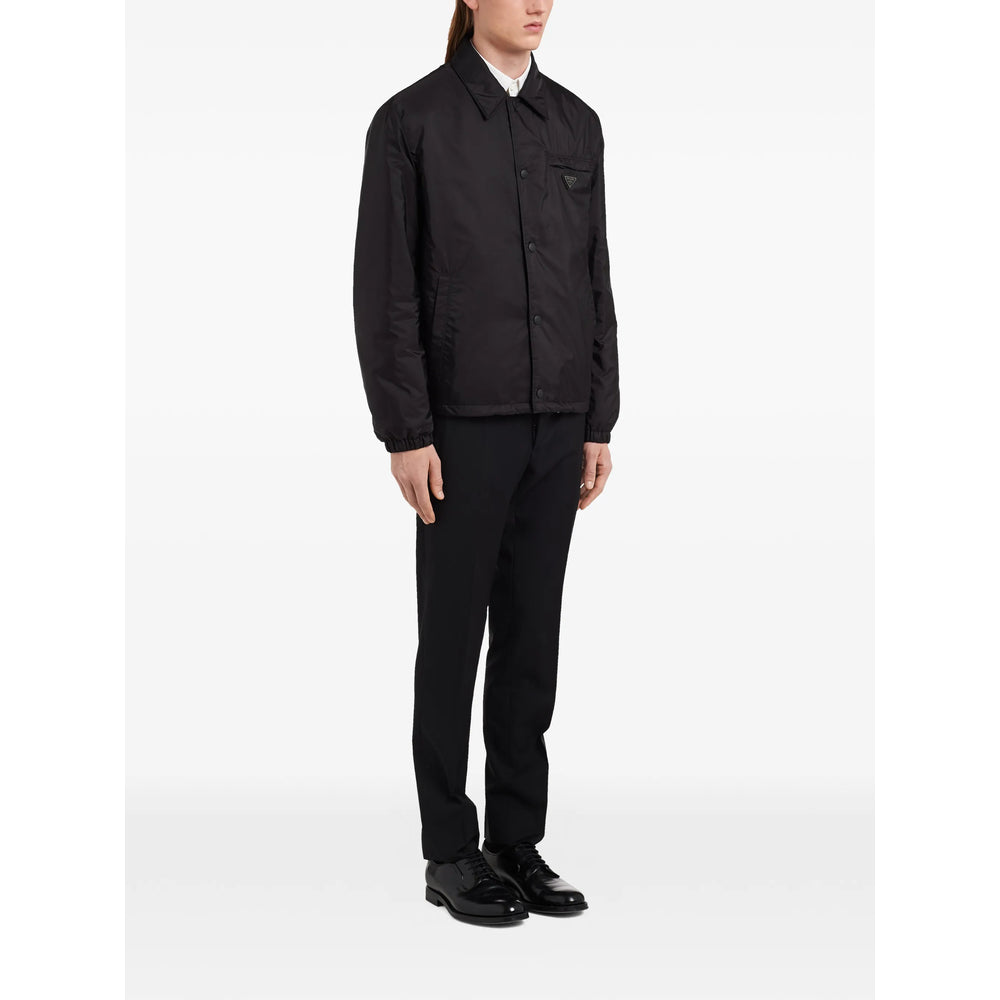 Prada Black Jackets - Shirt Jackets Men PRADA