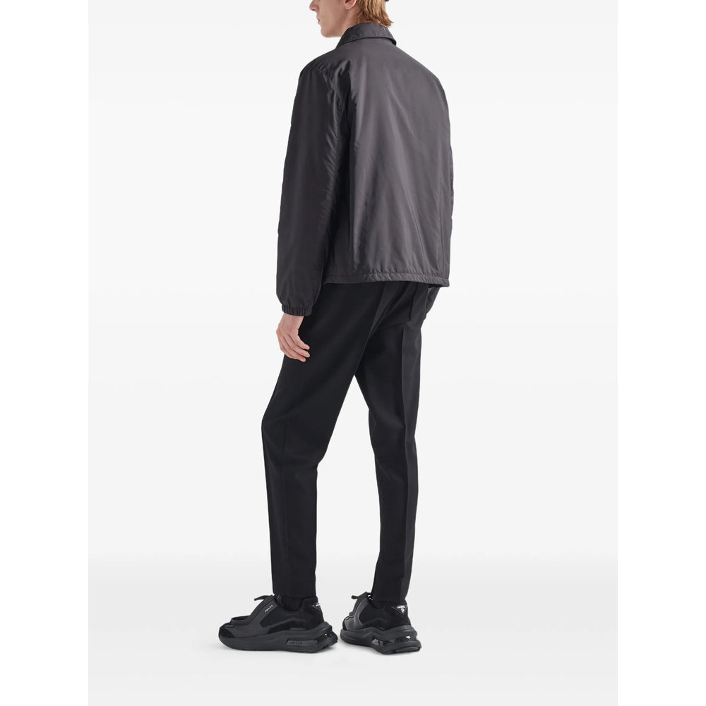 Prada Black Jackets - Shirt Jackets Men PRADA