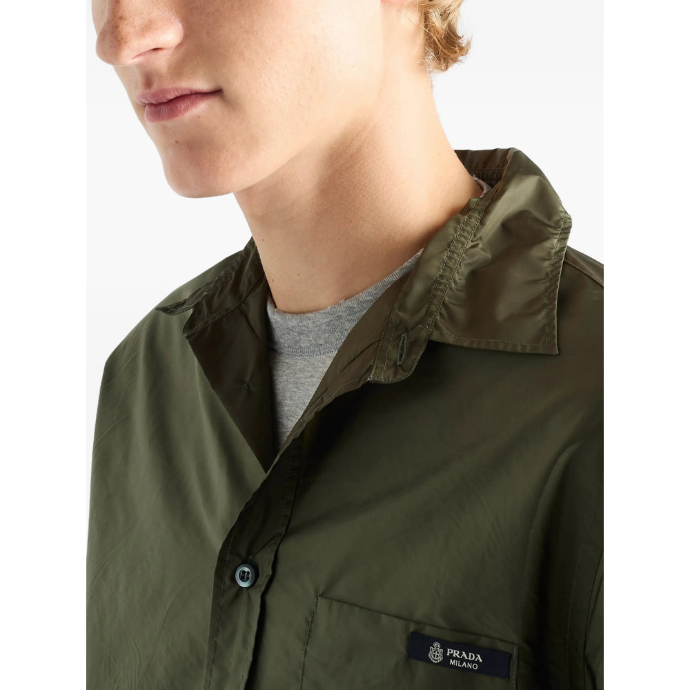 Prada Green Shirts Men PRADA