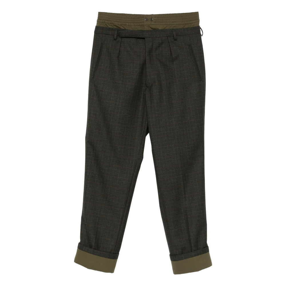 Prada Green Trousers Men PRADA