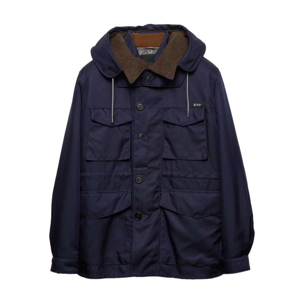 Prada Blue Jackets - Shirt Jackets Men PRADA
