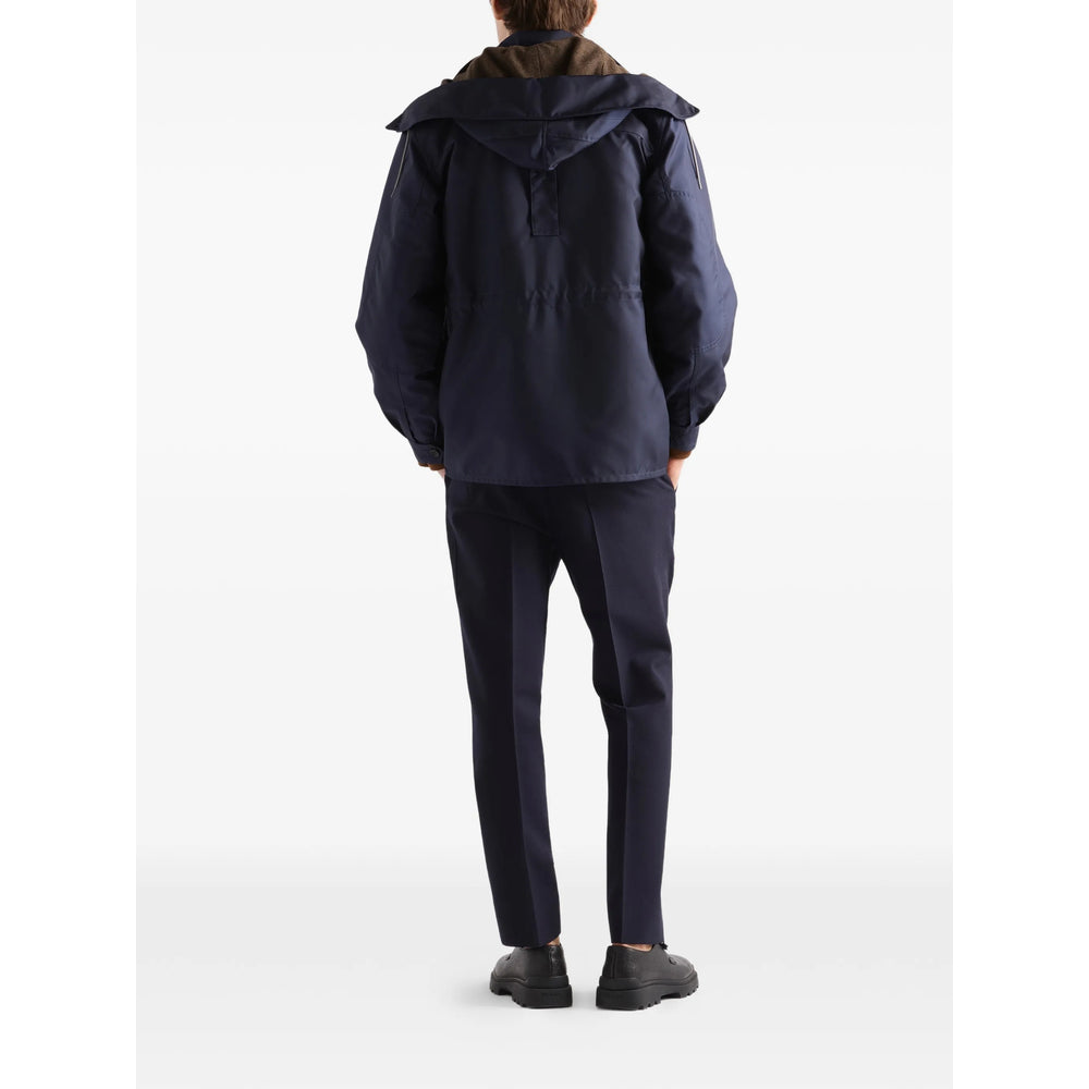 Prada Blue Jackets - Shirt Jackets Men PRADA