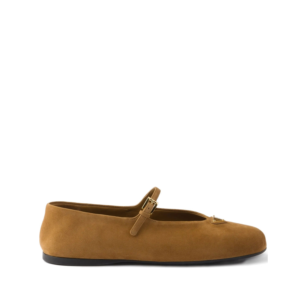 Prada Brown Ballet Flats Women PRADA