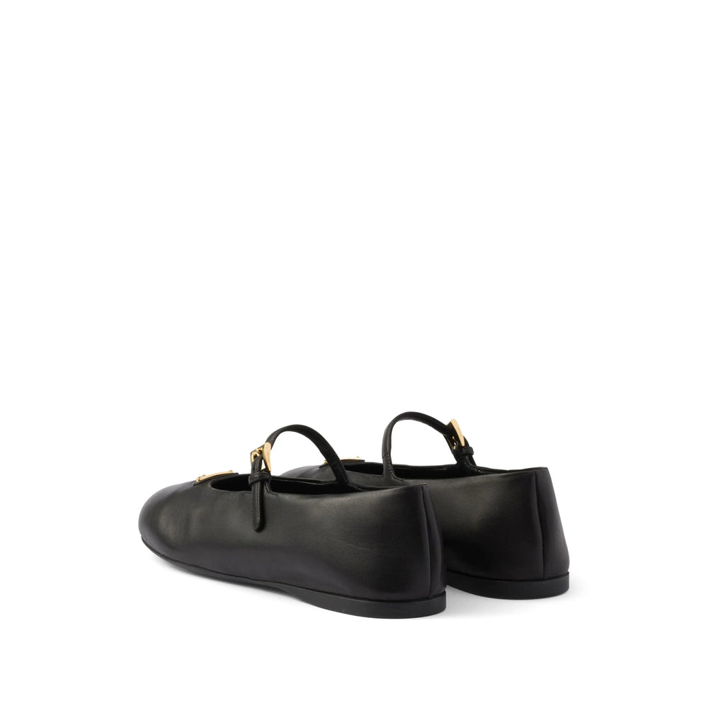 Prada Black Ballet Flats Women PRADA