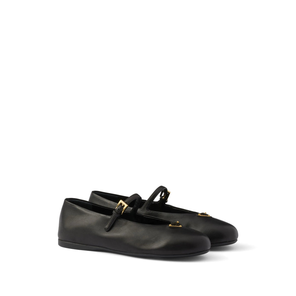 Prada Black Ballet Flats Women PRADA