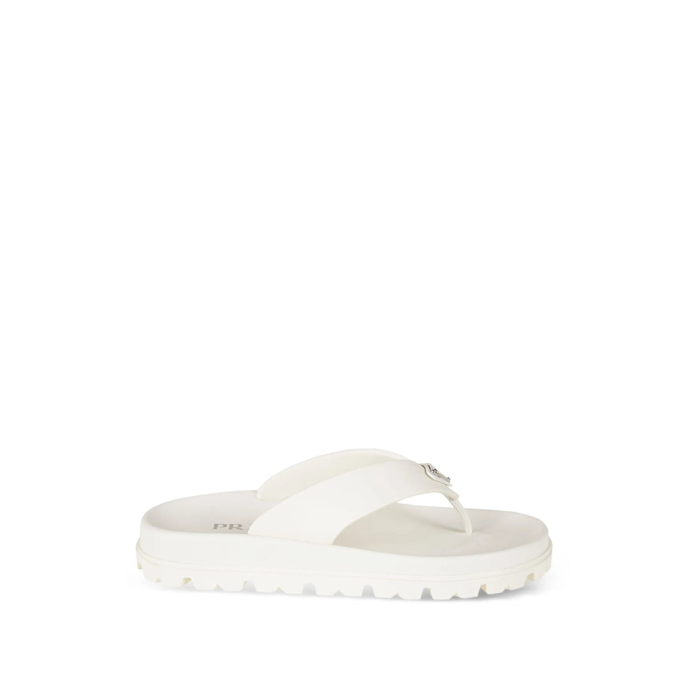 Prada White Flip-Flops & Slides Women PRADA