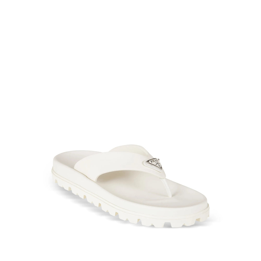 Prada White Flip-Flops & Slides Women PRADA