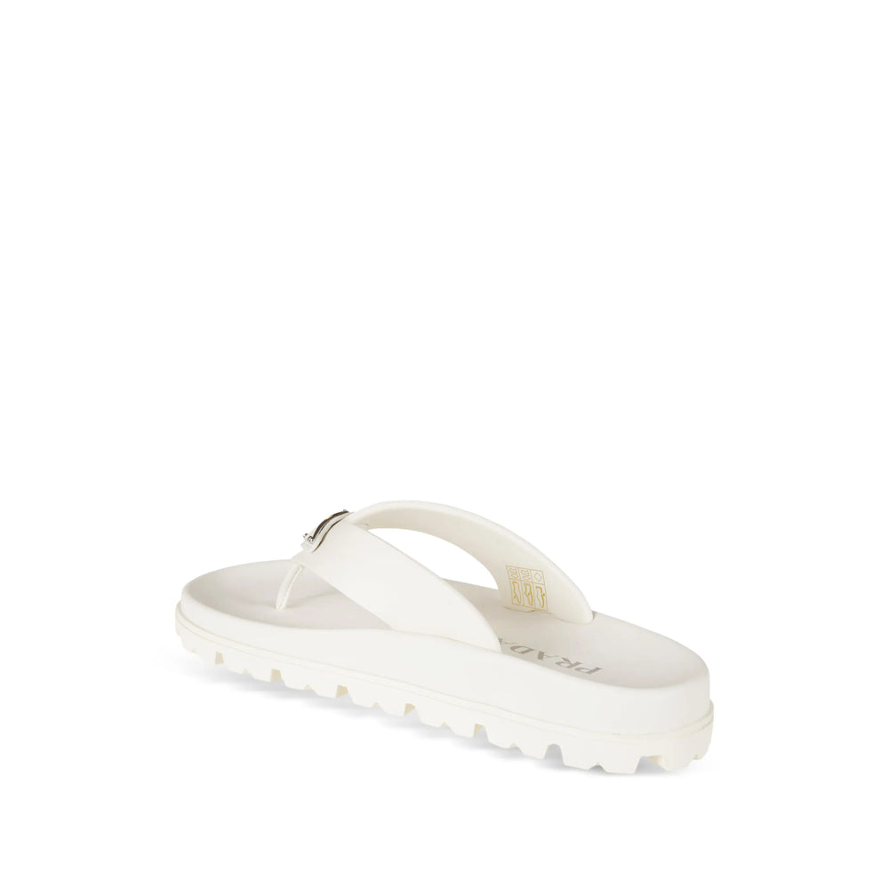 Prada White Flip-Flops & Slides Women PRADA
