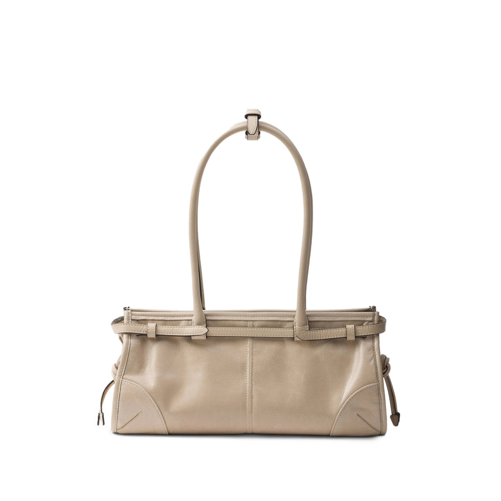 Prada Neutrals Tote Bags Women PRADA