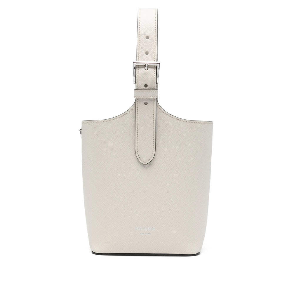 Prada Neutrals Bucket Bags Women PRADA