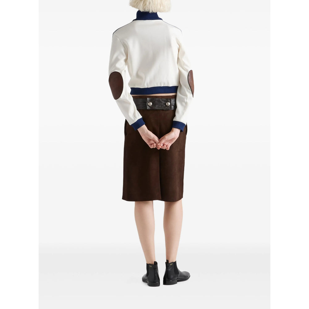 Prada White Performance Jackets - Performance Track Jackets Women PRADA