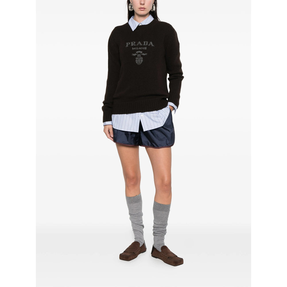 Prada Blue Shorts - Short Shorts Women PRADA
